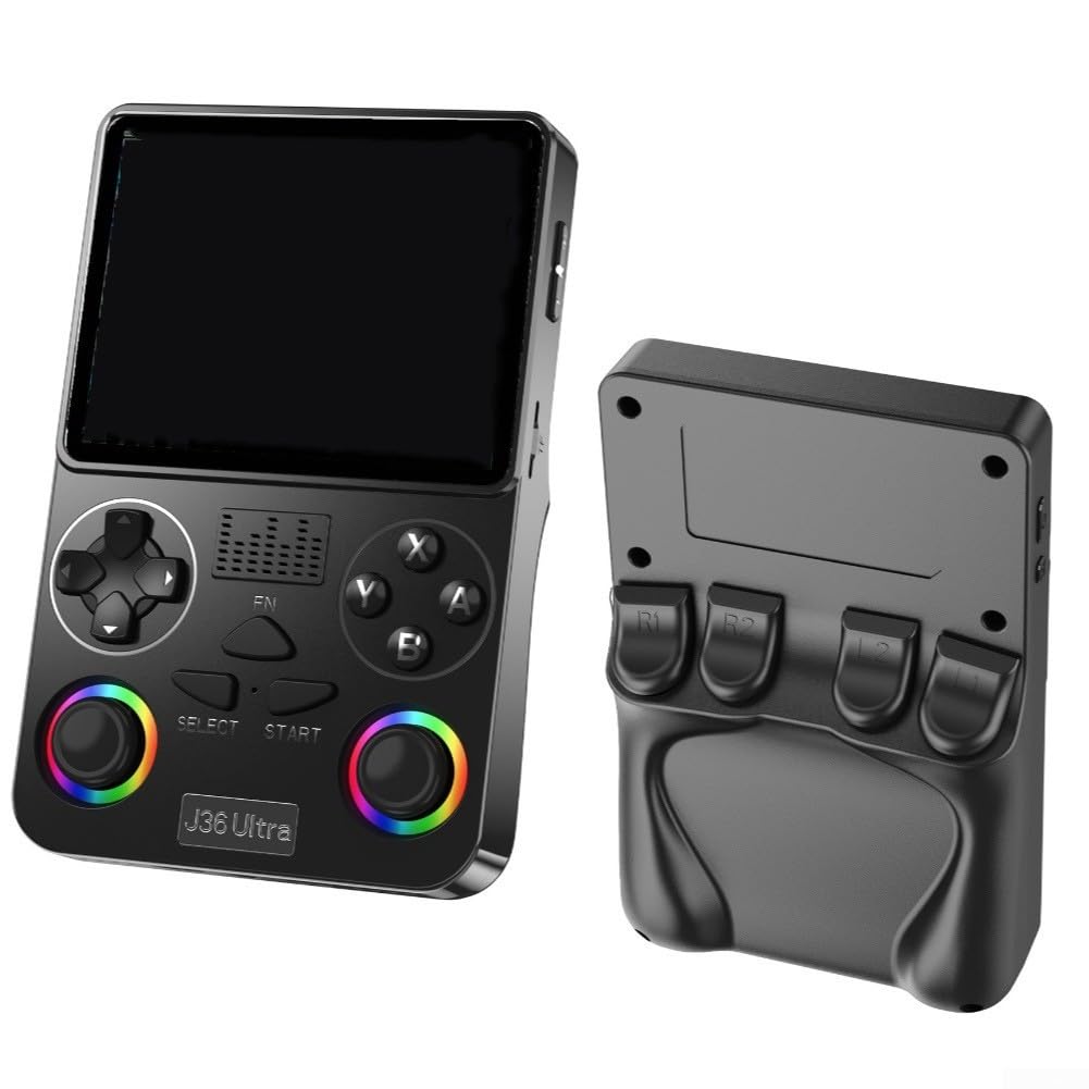 Console portatile retrò con WiFi per battaglie in tempo reale e gioco offline, con sistema operativo open source e interfaccia personalizzabile (viola)