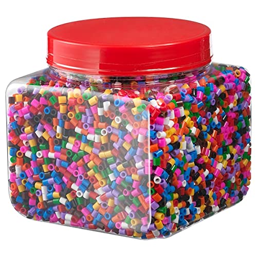 TQM Pyssla Beads Mixed Colours Assorted Colours 600g
