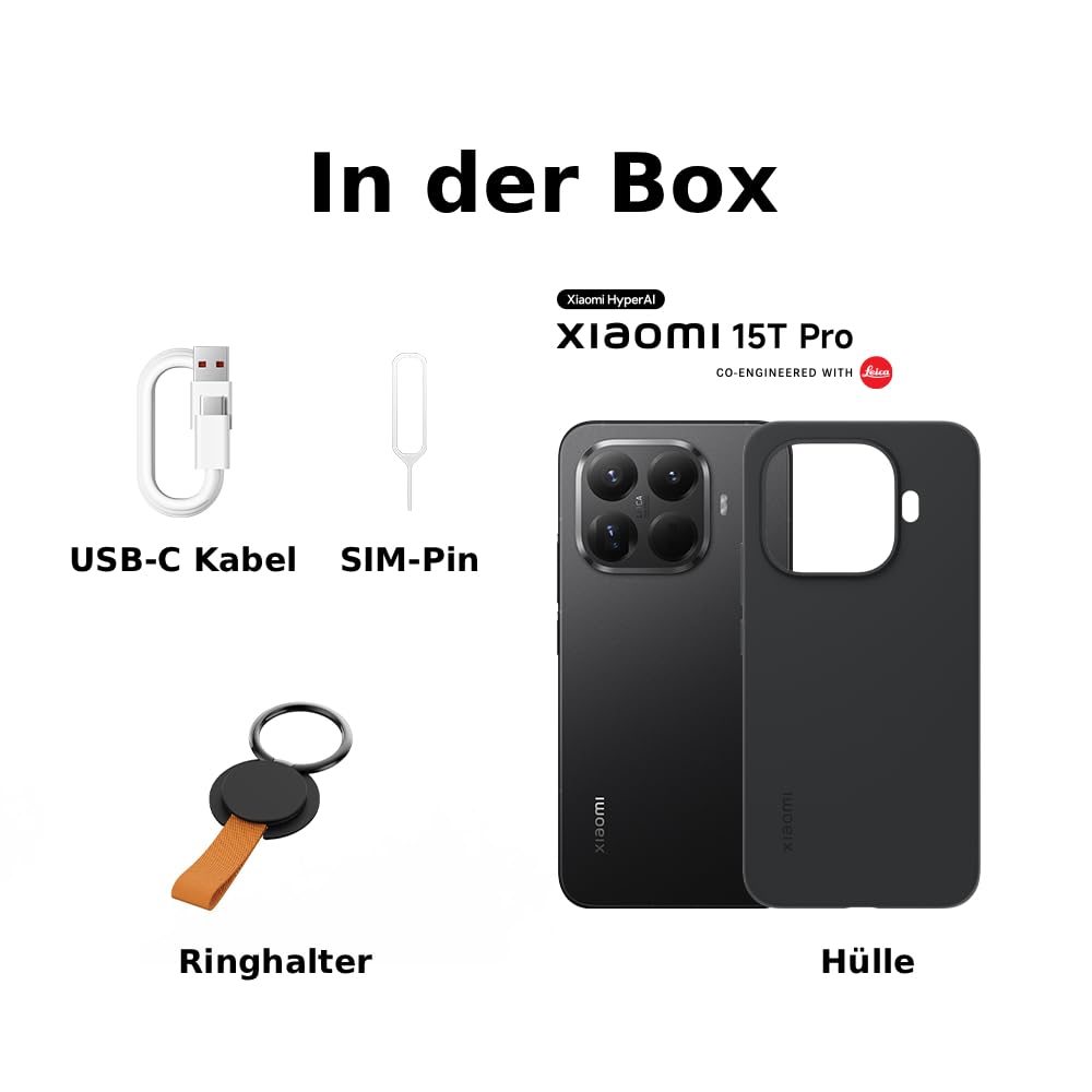 XIAOMI 15T Pro, Smartphone 12+512GB, 6,83" 144Hz augenschonendes Display, MediaTek Dimensity... Ansicht 6