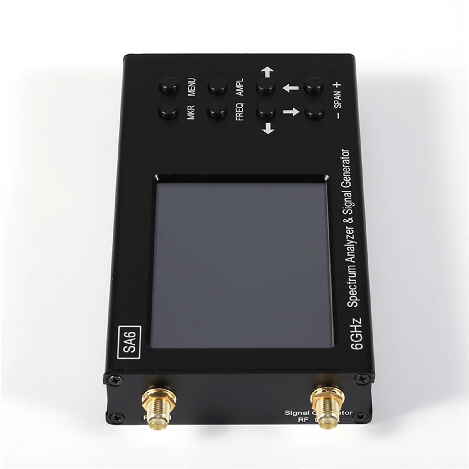 Analizzatore di Spettro Portatile SA6, Multifunzione, generatore di Segnale da 35 a 6200 MHz, Tester Touch Screen Riutilizzabile da 3,2 Pollici for Laboratorio
