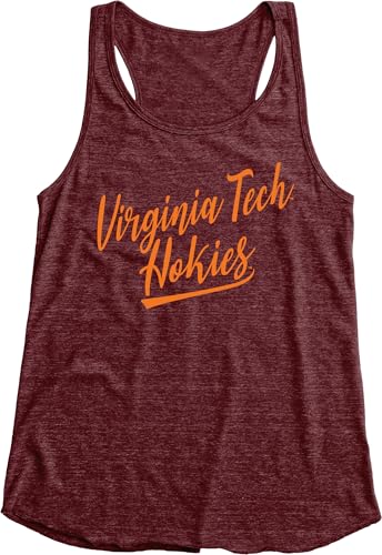 Image of Blue 84 NCAA Womens NCAA Officially Licensed Women's Tank Top Tri-Blend Signature