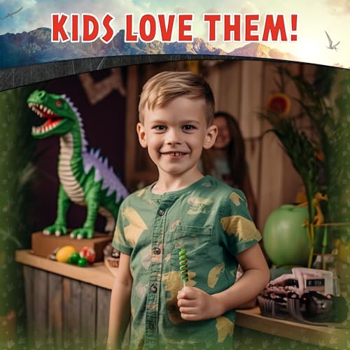 Image of Jurassic World Lollipops Swirl 20pk - Jurassic World Candy