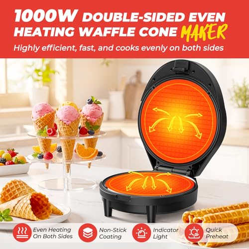 Commercial Egg Waffle Maker Machine