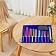 Stimmgabel, 9 Pcs Solfeggio Stimmgabel Set, Bunte Stimmgabeln aus Aluminiumlegierung mit 2×Silikonhämmer, für Yoga Entspannung (174 Hz, 285 Hz, 396 Hz, 417 Hz, 528 Hz, 639 Hz, 852 Hz, 963 Hz) (bunt)