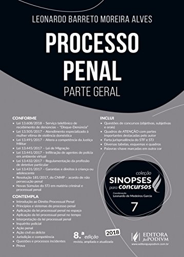 Processo Penal: Parte Geral