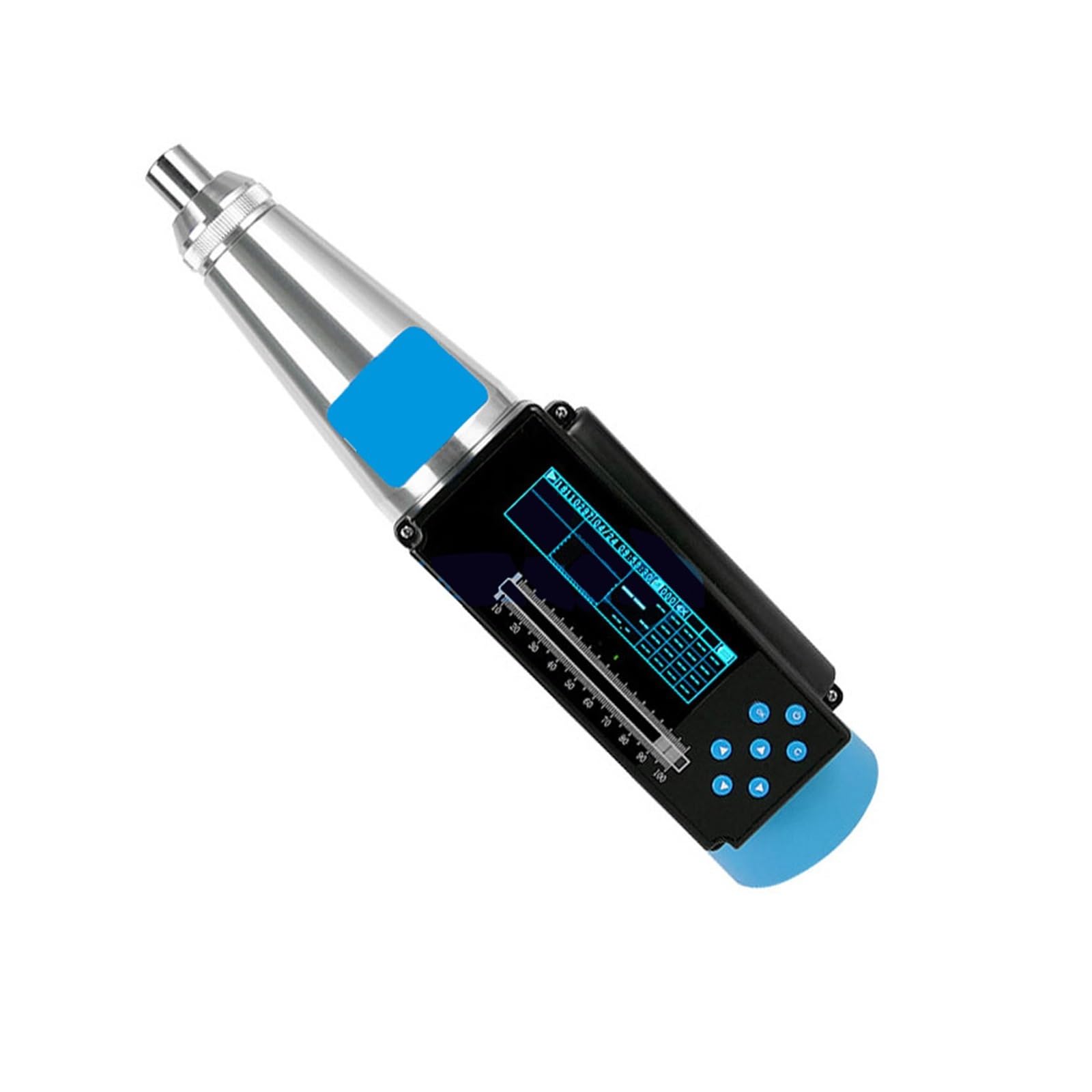 Merhovo One Color Testing Hammer, Digital Display Concrete Rebound Tester Test Hammer Portable Strength Resiliometer Testing Equipment Ht-225B