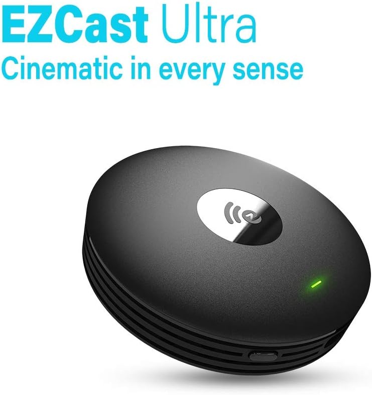 EZCast Ultra 4K HDR Universal HDMI Wireless Display Receiver - Dual Band - iOS Android macOS Windows - Miracast DLNA Airplay