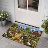 Front Door Mat Indoor Outdoor Country Estate Farmhouse...