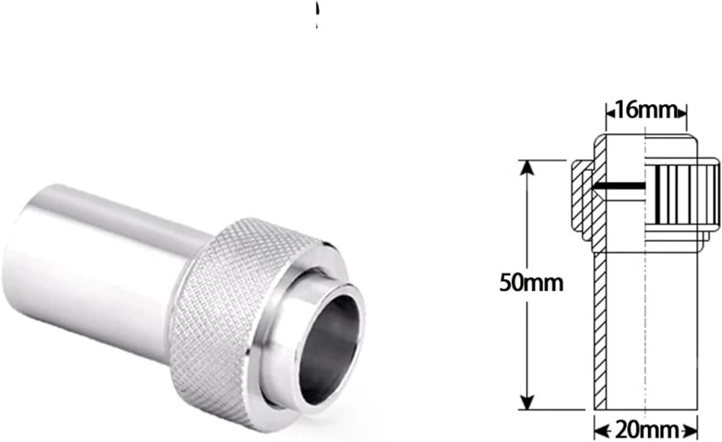 1pcs KF16 KF25 KF40 Vacuum Gauge Base Vacuum Welded Gauge Joint Gauge Base for Connector(KF40)