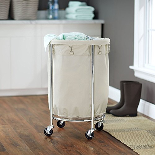Panier à linge rond commercial Ménage Essentials pour trier le linge