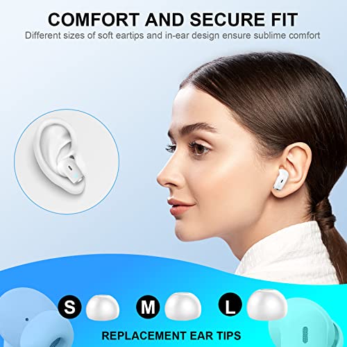 Auriculares-inalambricos-Auriculares-Bluetooth-52-HiFi-Estereo-con-HD-Mic-Auriculares-in-Ear-IP7-Reproduccion-de-40H-Mini-Cascos-Inalambricos-con-LED-Pantalla-para-Deporte-Trabajos-Blanco