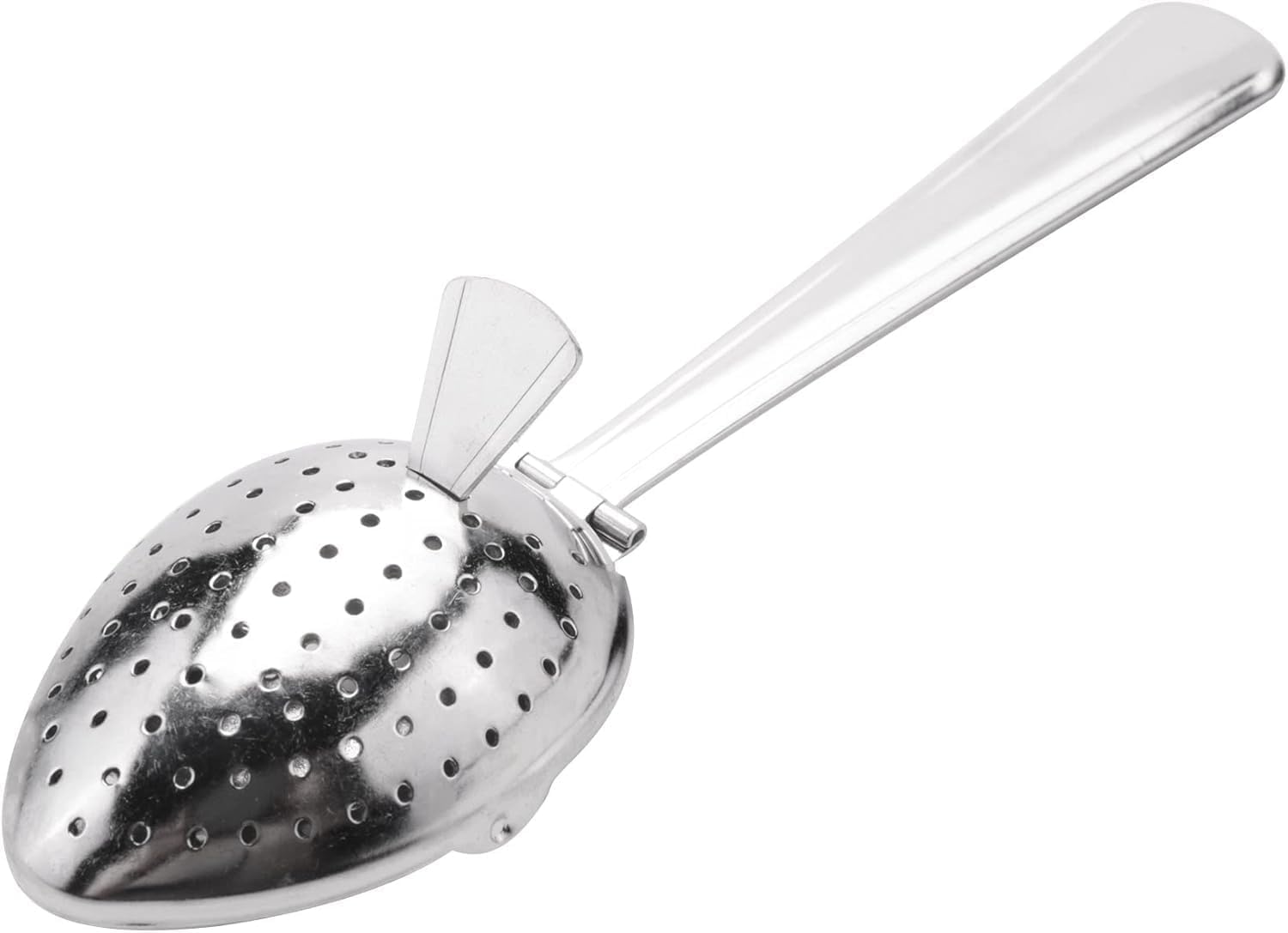 Silver Stainless Steel Tea Infuser Strainer Spoon Loose Leaf Filter Herbs Spice New!Tea Strainers and Filters About 15cm in Length Tea Strainers & Filters