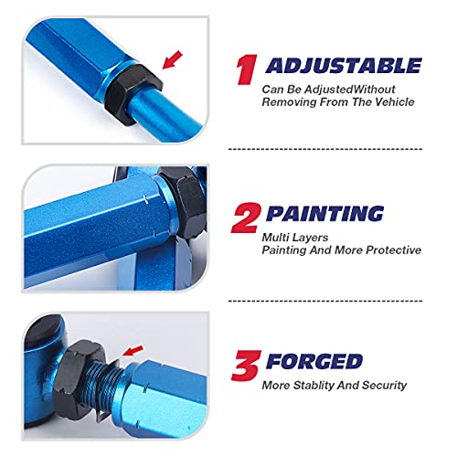 KSP Rear Camber Arms/kits, Adjustable Toe -2.00° to +2.00° Camber -3.00° to +3.00° Suspesnion Arm fits 350Z 370Z Altima G35 G37 Sedan Coupe, 2PC - Image 4