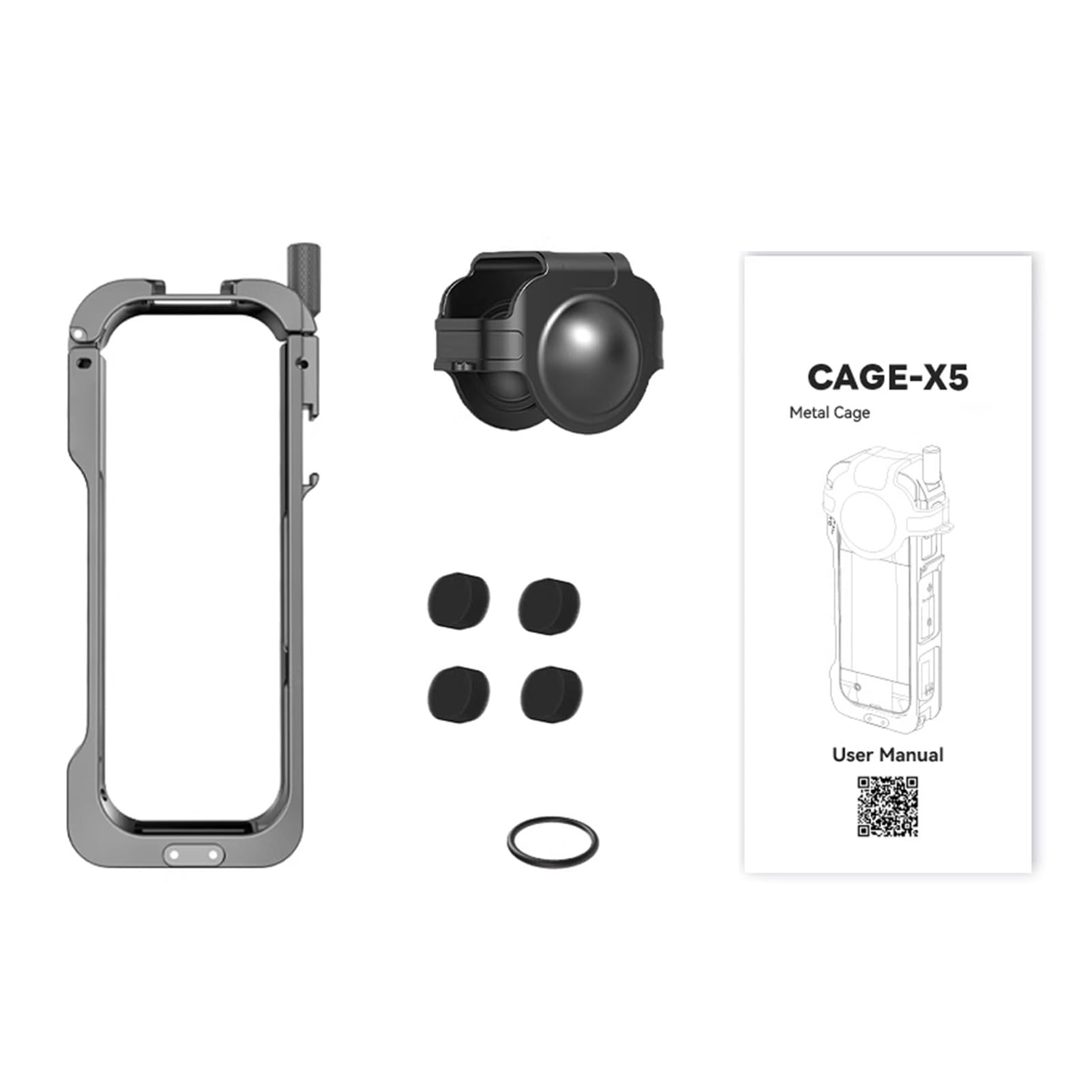 Fabater Étui à Cadre Utilitaire pour Appareil Photo avec Installation sans Outil et Cache D'objectif pour X5, pour Les Professionnels de la Vidéographie
