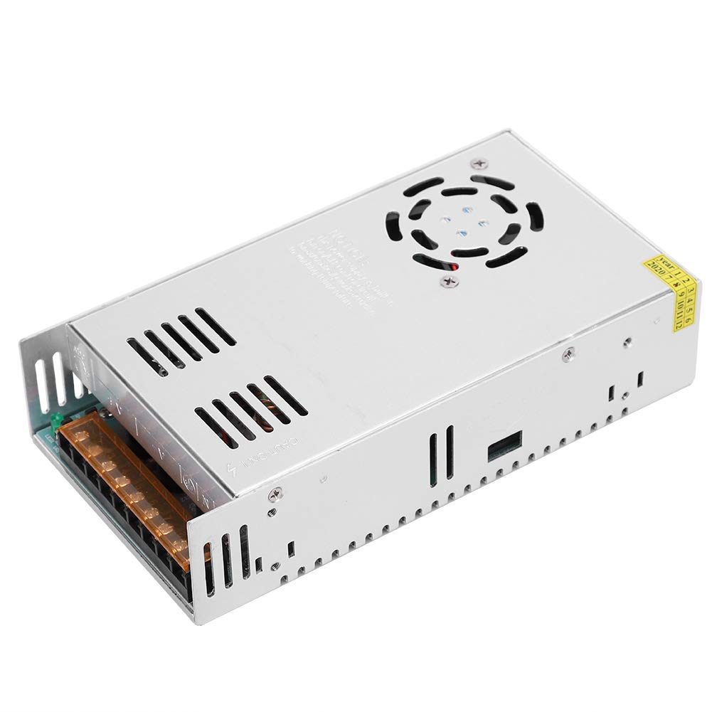 Switching Power Supply LED Driver DC Converter Regulated Transformer for LED Strip Lights CCTV and Electronics(S-480-12（12V/40A/480W） AC110/220V±15%)