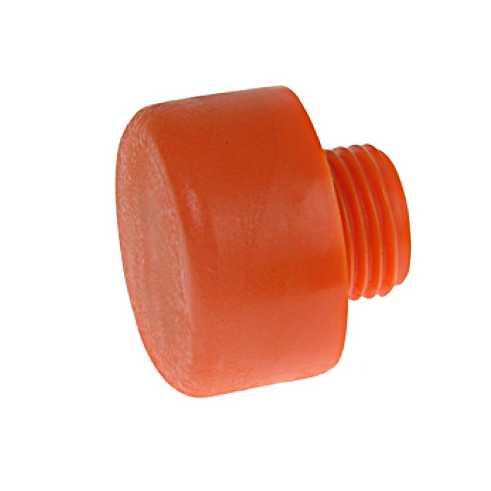 THOR 406PF 19mm Replacement Orange Plastic Hammer Face Screw In Head