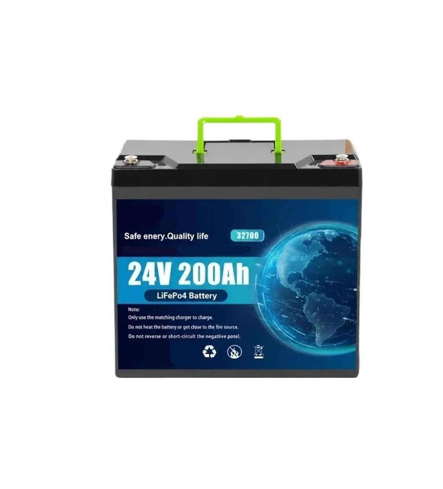 Alimentazione Portatile Con Batteria LiFePO4 Da 24 V 100 Ah 120 Ah 150 Ah