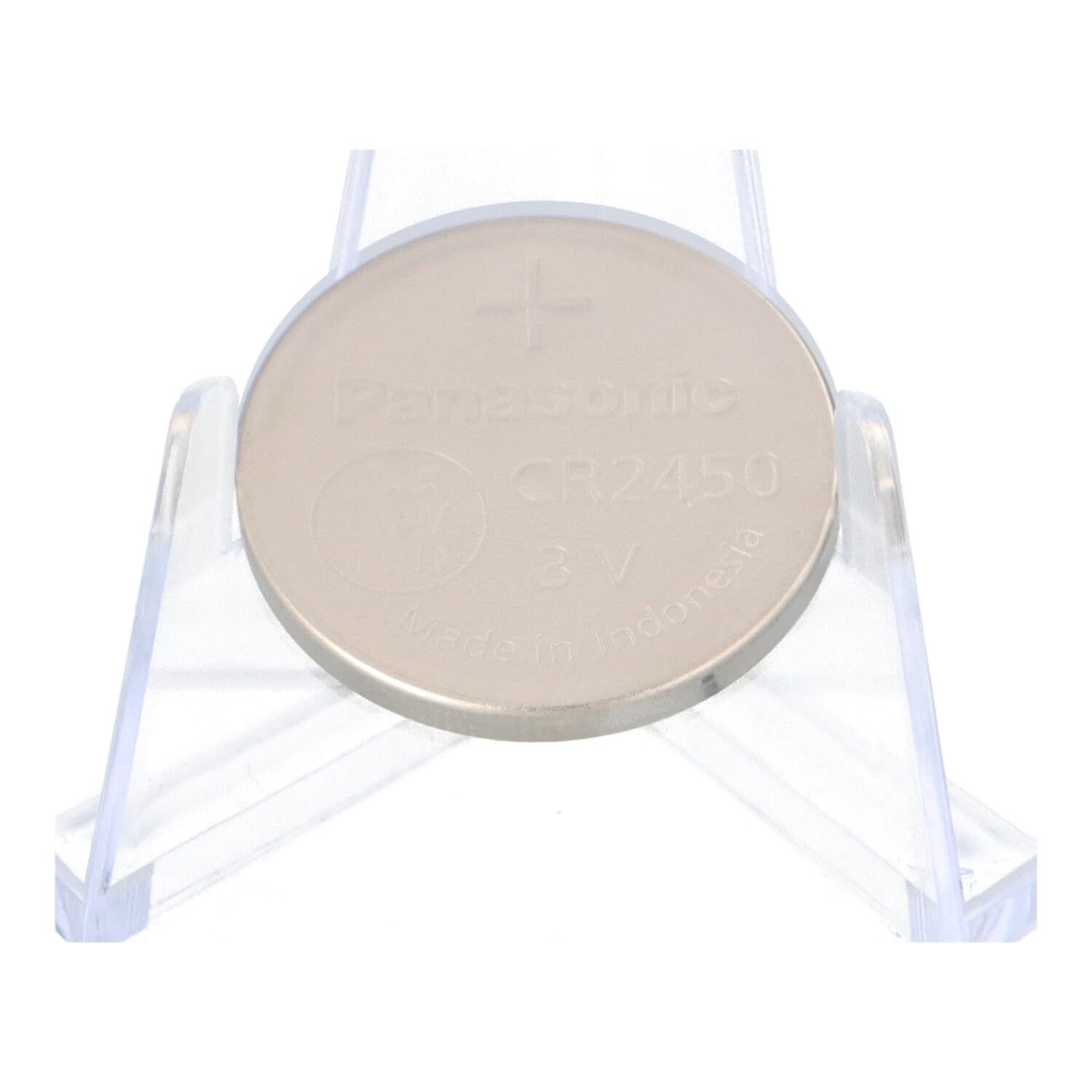CR2450 - Pila a bottone al litio da 3 V, 620 mAh, set da 100 batterie usa e getta a bassa autoscarica, per orologi, sensori, telecomandi, Smart-Home, 24,5 x 5,0 mm