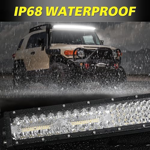 Image of 54 Inch Curved LED Light Bar 396W Quad Row Off Road Driving Light