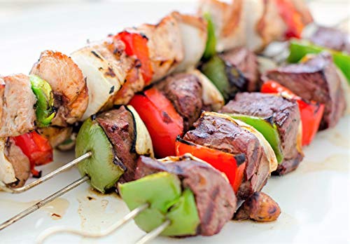 Shish Kabab Spice Seasoning Herb Mix All Natural Premium Mediterranean Blends No Preservatives No Msg By Marmara 8 Ounce #TOP5