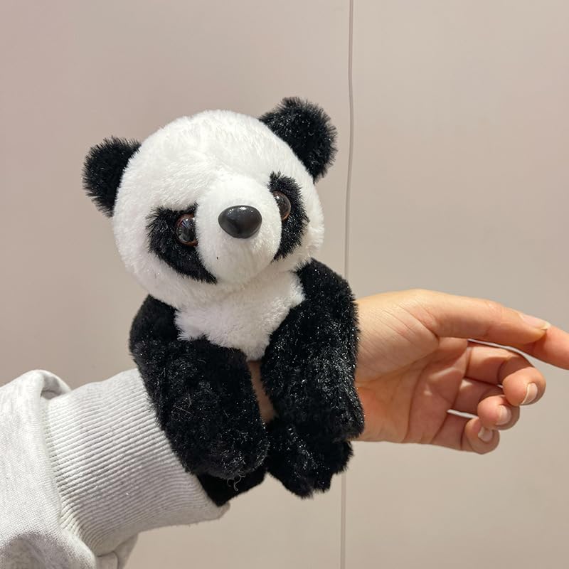 Image of Kids Soft Animal Stuffed Toy Slap Bands Wristbands | Cute Plush Wearable Toy Bracelet for Girls and Boys | Birthday Party Favors, Return Gifts, Stocking Stuffers