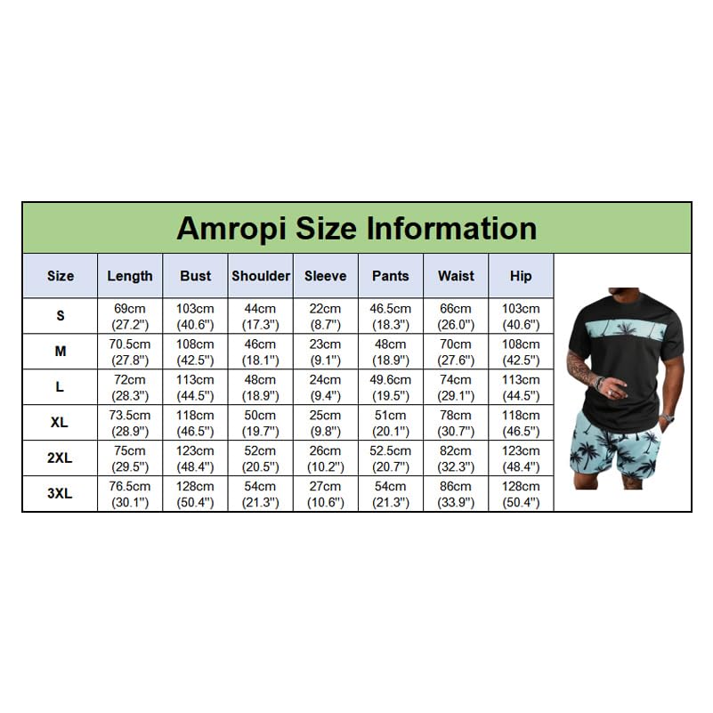 Survêtement homme amropi ensemble léger imprimé exotique