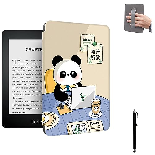 Sakenitly �J�o�[ �ɓK��Kindle Paperwhite �� 5/6/7 ����p�P�[�X (���f��: EY21&DP75SDI�A2012/2013/2015 ����) �X�}�[�g�I�[�g�X���[�v/�E�F�C�N�A�n���h�X�g���b�v�t���A�y�ʃJ�o�[