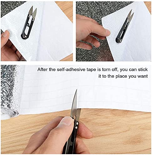 Aufkleber für Küchenöl, ölfest, 40 x 10 cm, für Küche, Schrank, Fliesen