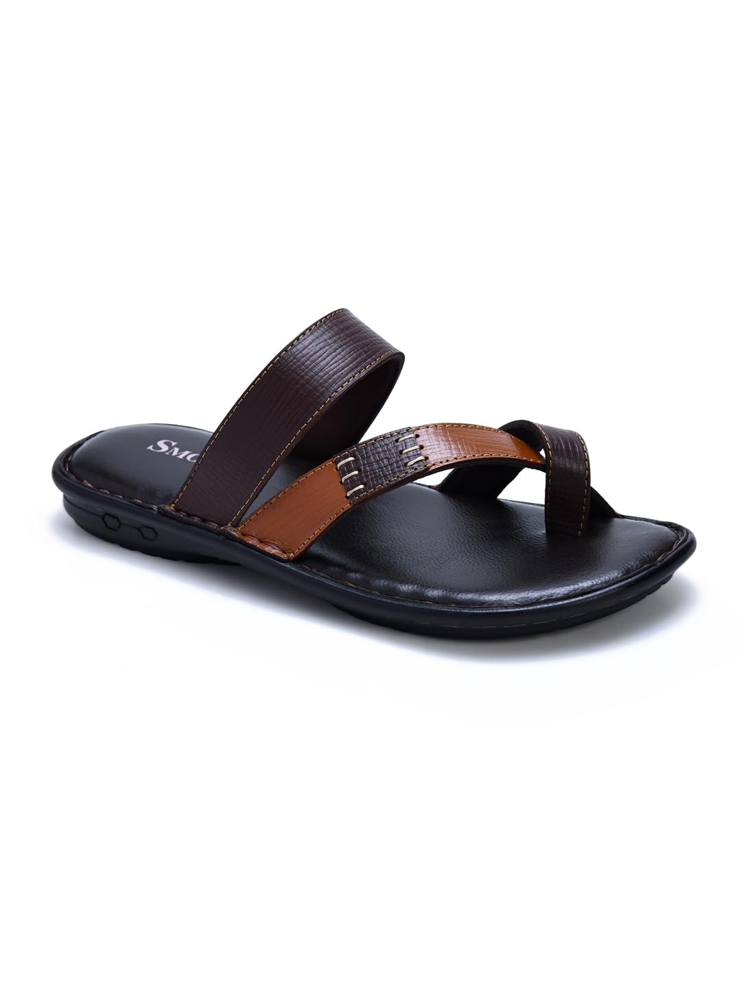 smoxx Genuine Leather SLIPPER/SANDAL | Stylish Lightweight Fashion Comfortable Slippers For Men-picture-23