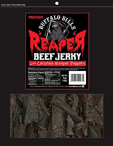 Buffalo Bills Premium Reaper Beef Jerky 7Oz Pack #TOP5