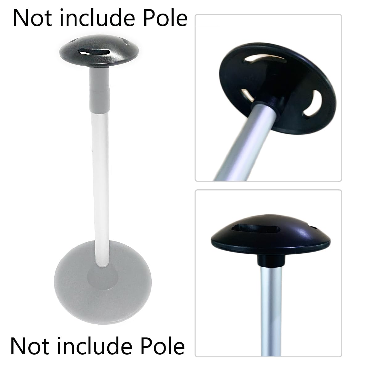 Boat Cover Support Pole Mushroom Cap - 5