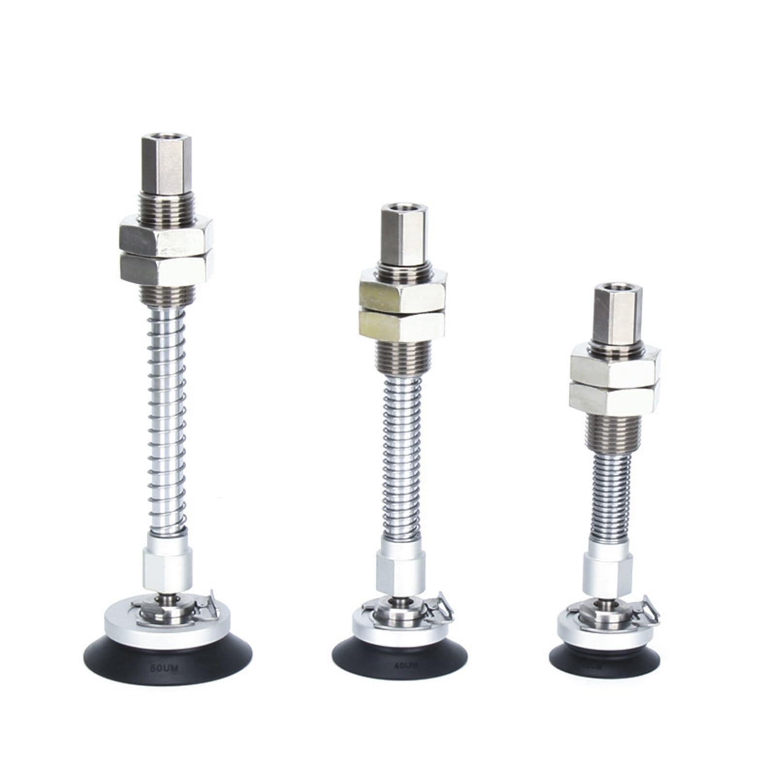 Ventosa de vacío giratoria lateral industrial ZP3E de acero inoxidable