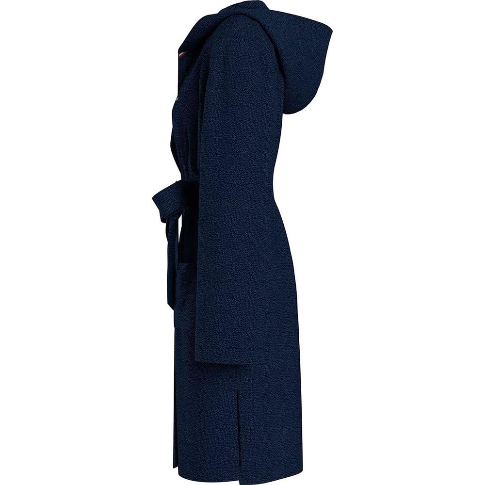 Tommy Hilfiger Peignoirs pour femmes, Bleu (Desert Sky), L