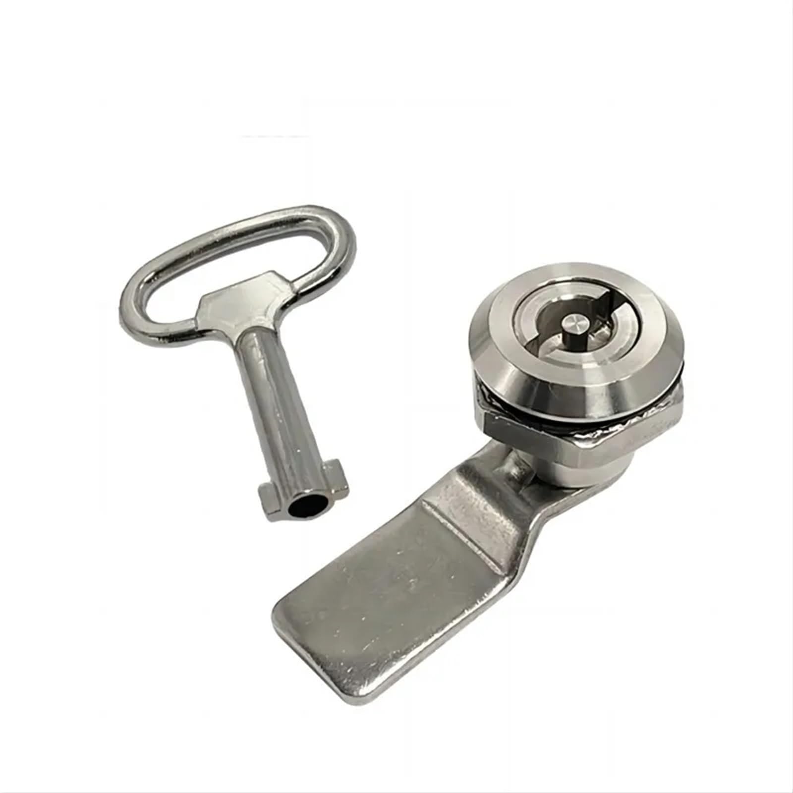 1 Set Stainless Steel MS705 Tool Lock with Rotating Tongue for 18mm Electric Cinet Keys(Zinc-18mm-H0)