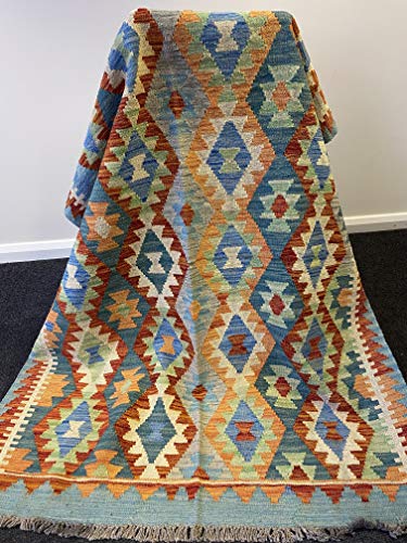 Tapis afghan kilim réversible pour sublimer un sol moderne - 2