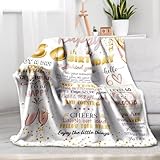 EIMOPE 21st Birthday Gifts Blanket for Her, Birthday Gifts for Women Turning 21 Unique, Personalised Birthday Flanell Blanket Gifts for Women, Best Friends, Bestie, Sister, Daughter, Niece - Image 5