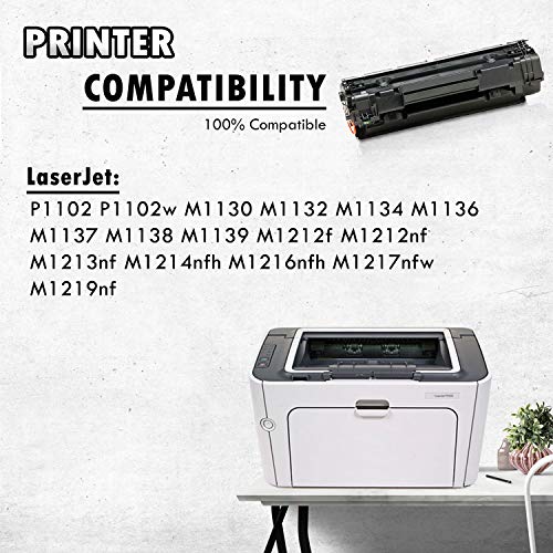 image for Inkfirst Compatible Toner Cartridge Replacement for HP CE285A 85A Lase
