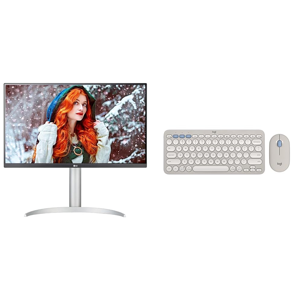 LG 27UP650-W 27 Inche (68.4 Cm) 27 (68.4cm) UHD (3840 x 2160