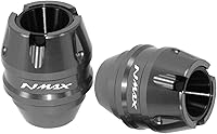 Vista 12 de Marcos protectores para Yamaha NMAX155 XMAX300 NMAX 155 Xmax 300 250, accesorios para rueda de horquilla delantera, marco de protección contra