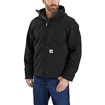 Carhartt Super Dux Relaxed Fit Sherpa Lined Active Jac, Giacca Active Uomo, Nero, (diverse taglie disponibili)