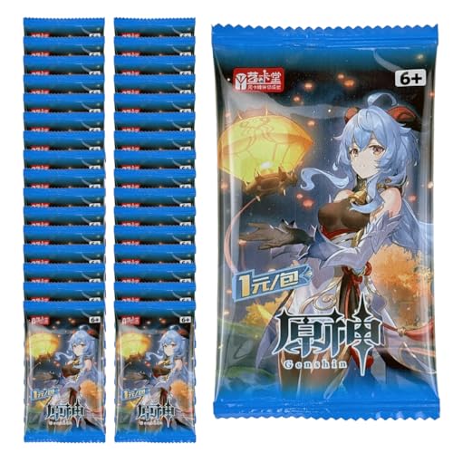 TANOKAY Genshin Impact Collectible Cards - Booster Packs Trading Card [Imported] - 12nd Classic Vers