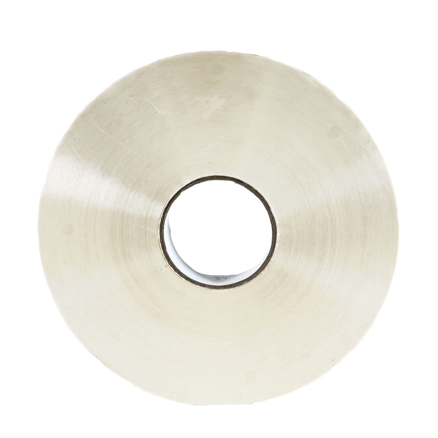 ROLLO PRECINTO BLANCO 990 metros liniales x 48mm. de ancho de cinta. BLANCO adhesivco CAUCHO (pack de 6 rollos)