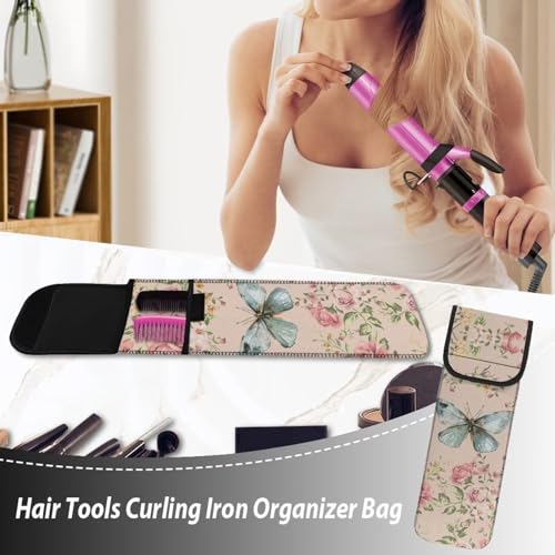 Funda de neopreno resistente al calor para plancha de cabello miniatura 5