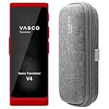 Vasco V4 Language Translator Device with Free Lifetime Internet in Almost 200 Countries + Vasco Translator V4 Protective Case