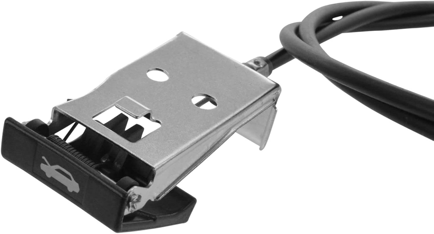 TRQ Hood Release Cable Compatible with 2004-2012 GMC Canyon 2004-2012 Chevrolet Colorado 2006-2010 Hummer H3 2009-2010 Hummer H3T