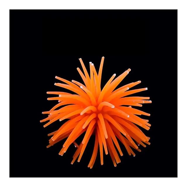 Foto 3 de 7 de TMAOZW Pecera de Silicona de Erizo de mar simulado, Coral Colorido Artificial, Adecuado for Adornos for pecera