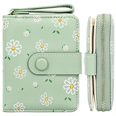 # E Green Flower Women's Wallet