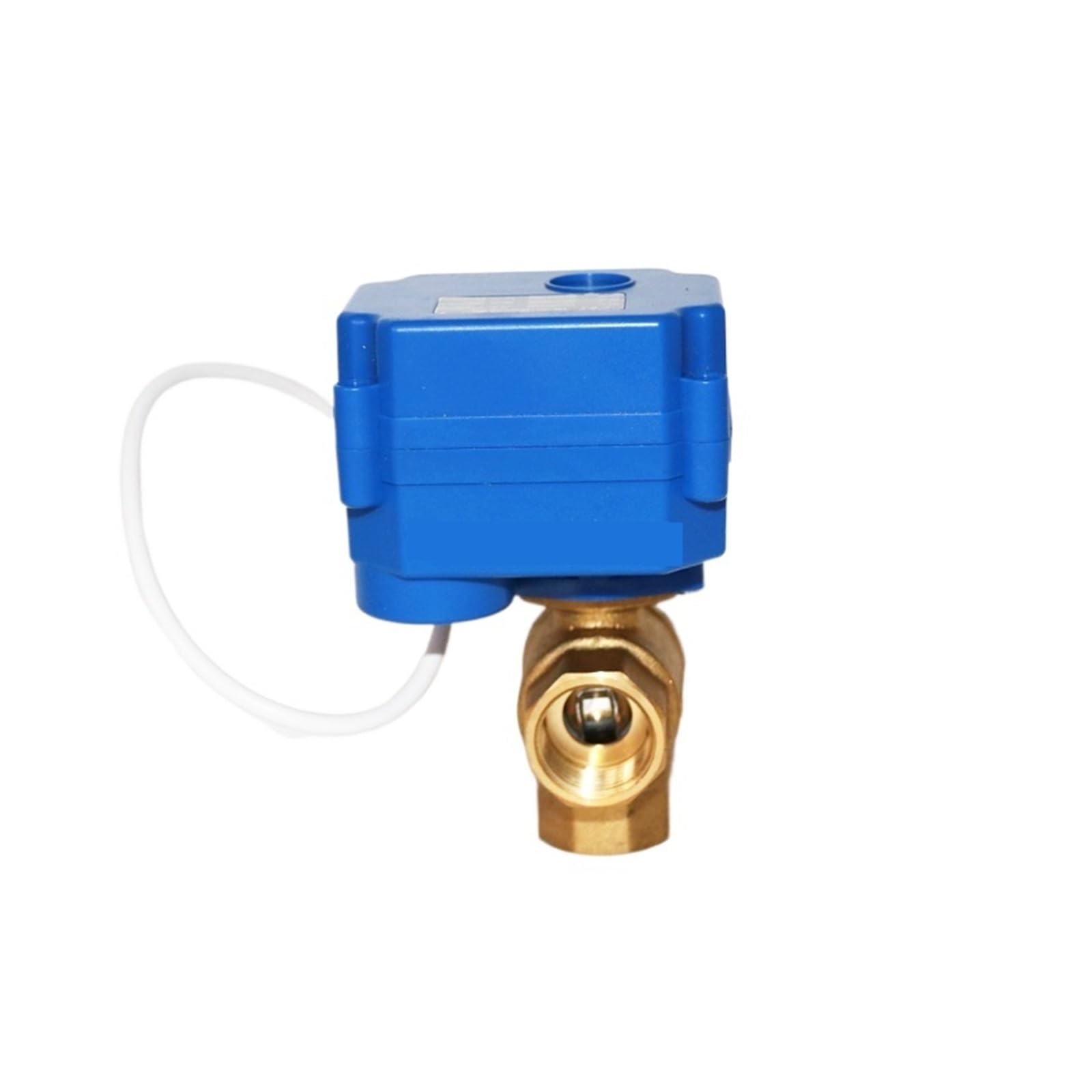 Valvola A Sfera 1/2" DN15 Valvola A Sfera Elettrica Con Porta T A 3 Vie, Valvola A Sfera Motorizzata In Ottone, Controllo A 3 Fili