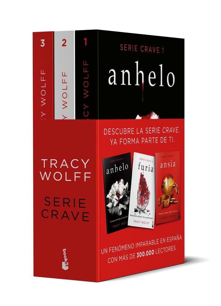 Pack Crave: Incluye los títulos Anhelo, Furia y Ansia: 4 (Bestseller)