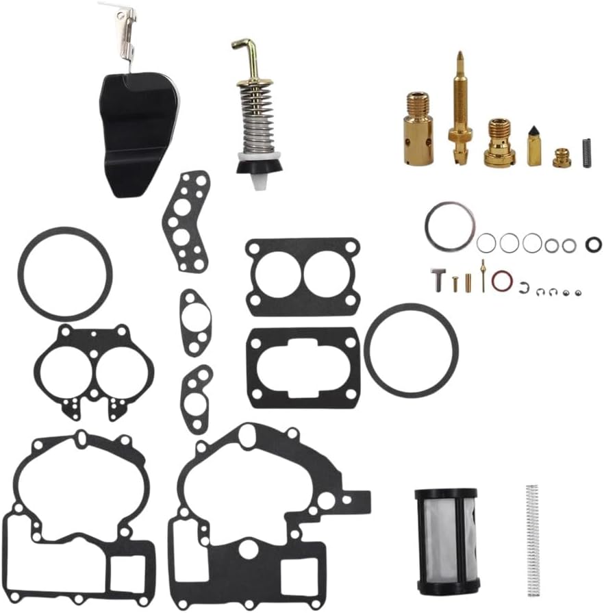 Carburetor 3302-804844002 Rebuild Kit For Mercruiser Marine 2Barrel 3.0 4.3 5.0